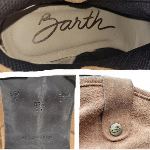 Barth Shoes Suede Chelsea Ankle Boot Sz 6 - Picture 9 of 9